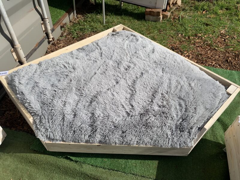 Custom wood & fur beds