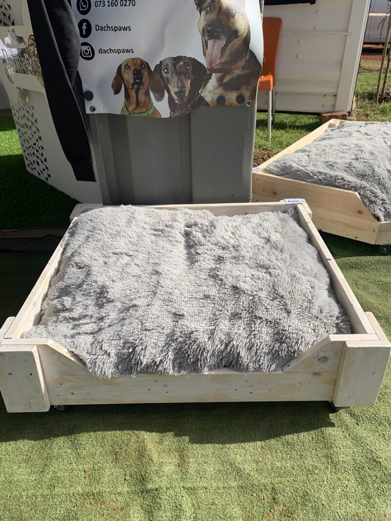 Custom wood & fur beds