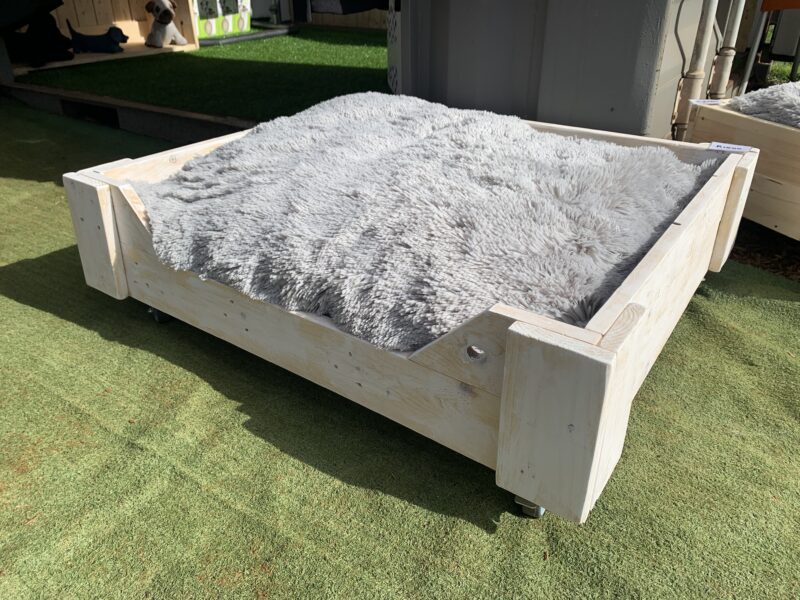 Custom wood & fur beds