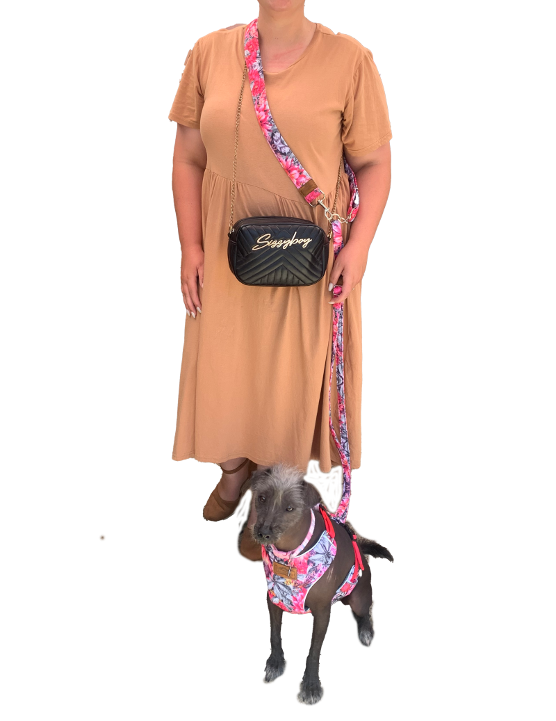 Designer handsfree strap & leashes